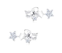 Triple Star Stud Earring STS-6790